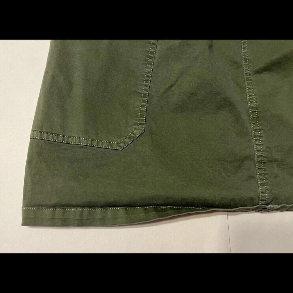 abercrombie fitch Womens olive Green Medium Paper bag Skirt With Pockets - Picture 10 of 12